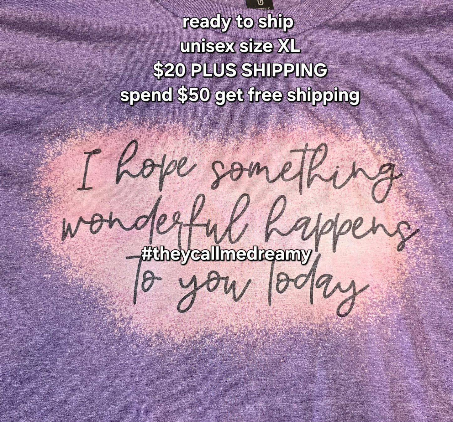 I hope something wonderful happens to you today - RTS