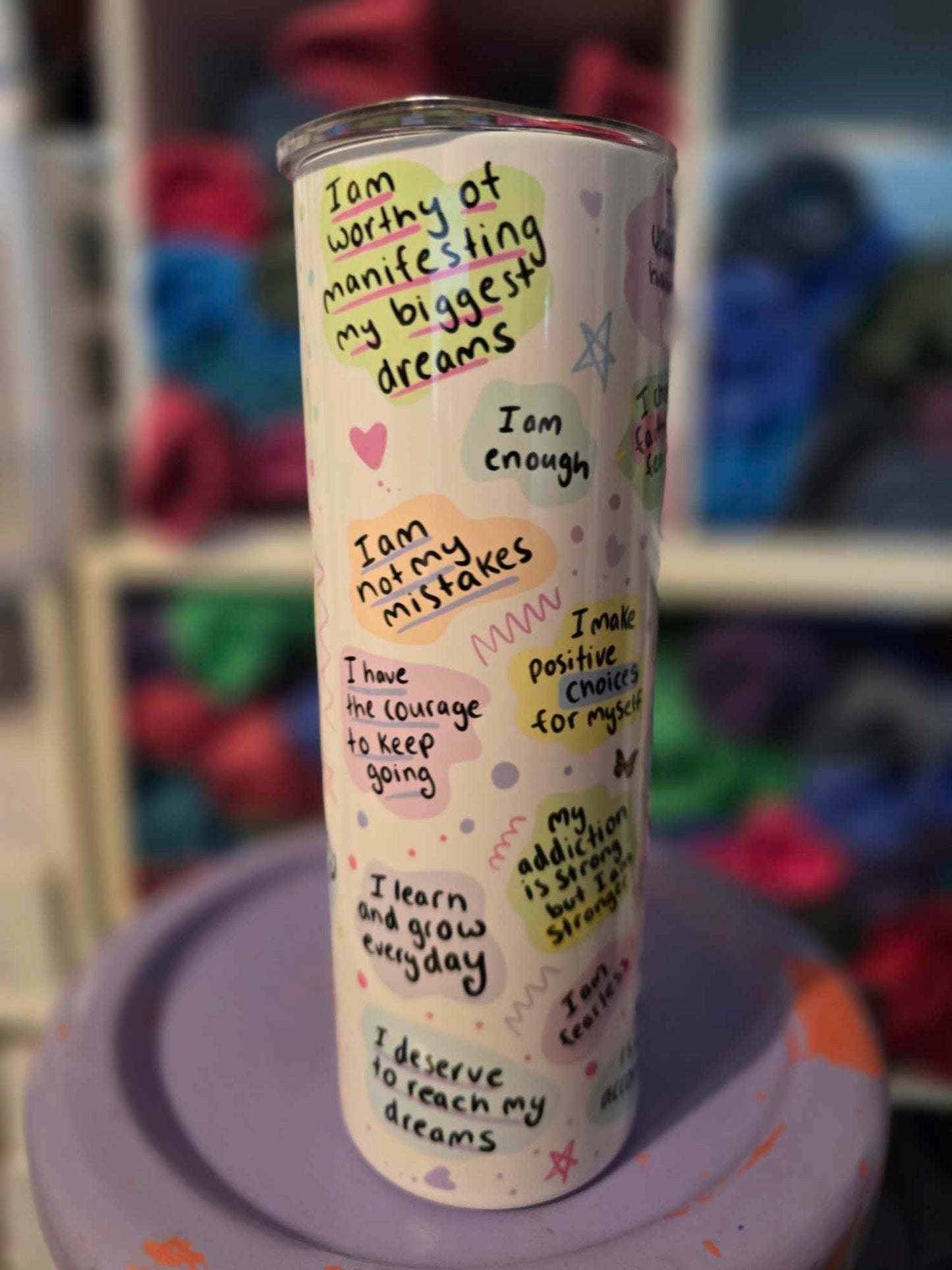 My Daily Sobriety Affirmations Tumbler