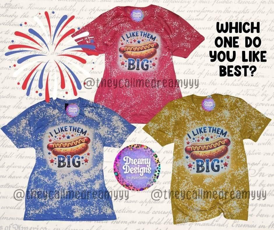I like them big - hotdog edition - yellow available!&nbsp;