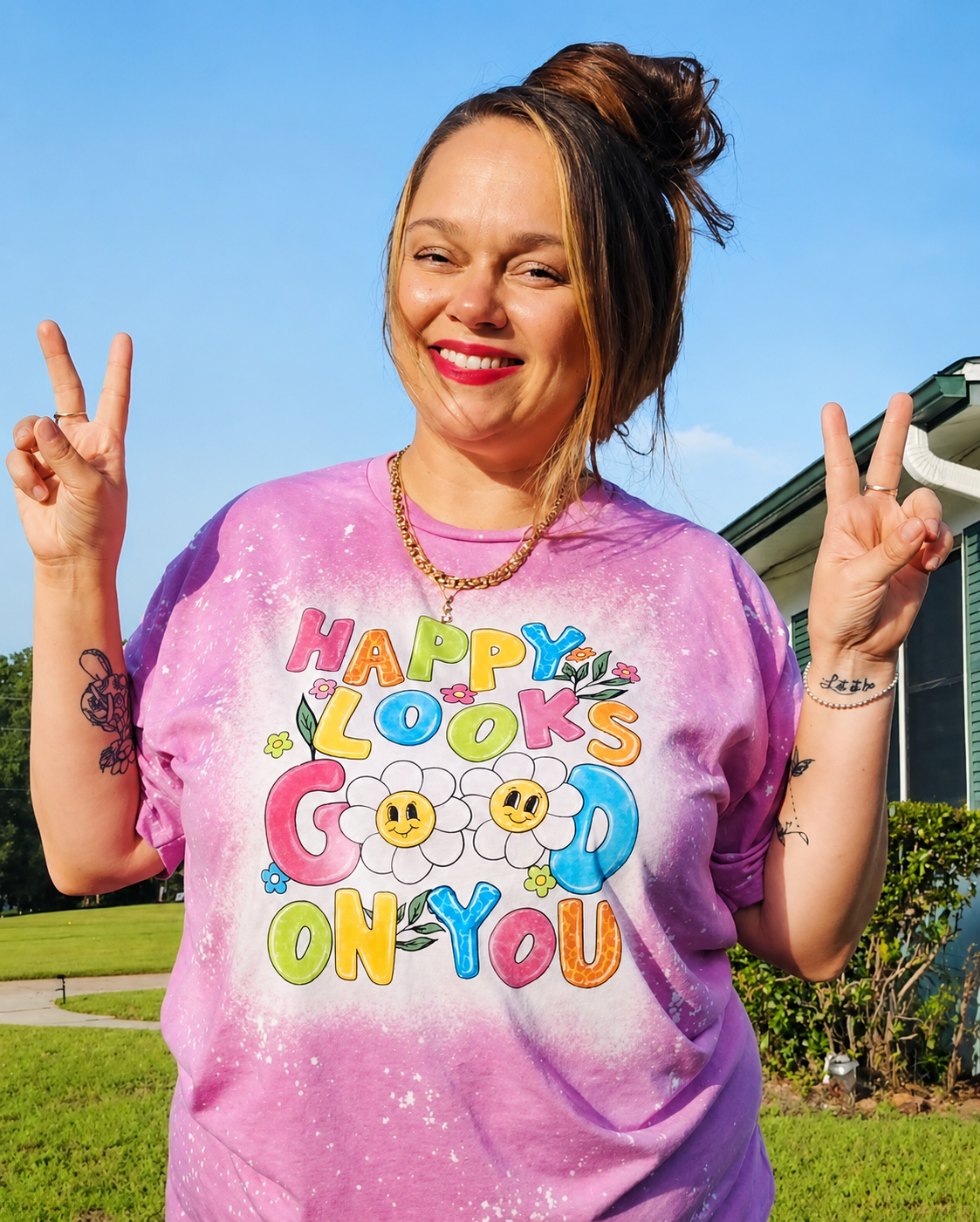 ✨ Happy Looks Good On You ✨ - mystery tee