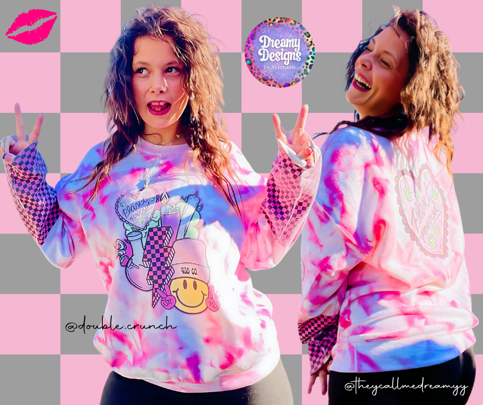 Plant Powered 420 Sweatshirt 🌿💖