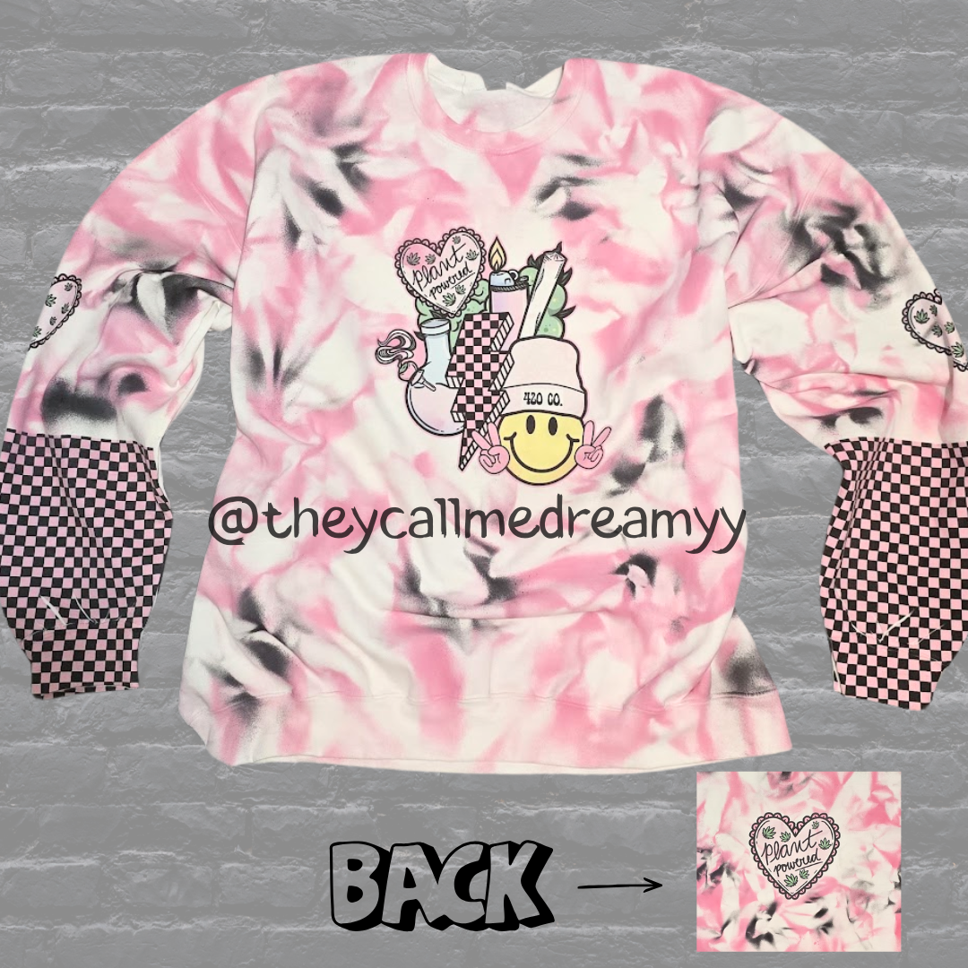 Plant Powered 420 Sweatshirt 🌿💖